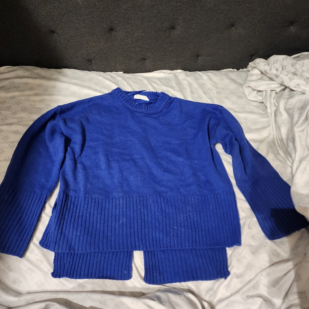 Impressions Royal Blue Sweater